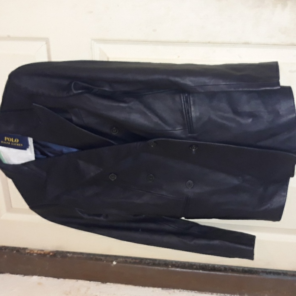 Polo Ralph Lauren Leather Coat - Picture 7 of 9